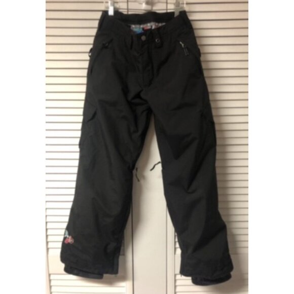 Burton Dry ride size 14/16 Black Snow Pants
